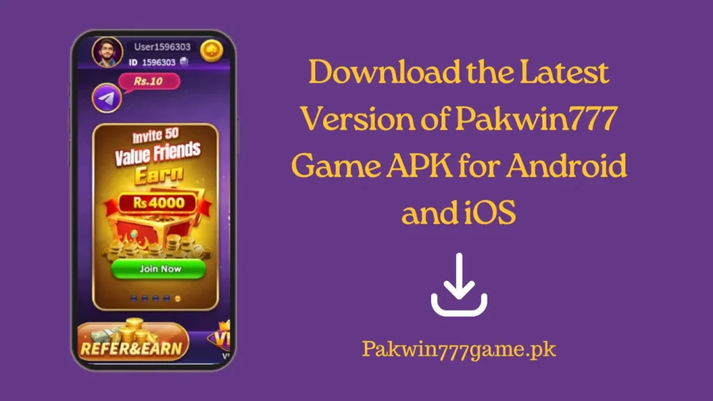 Pakwin777 Game Download