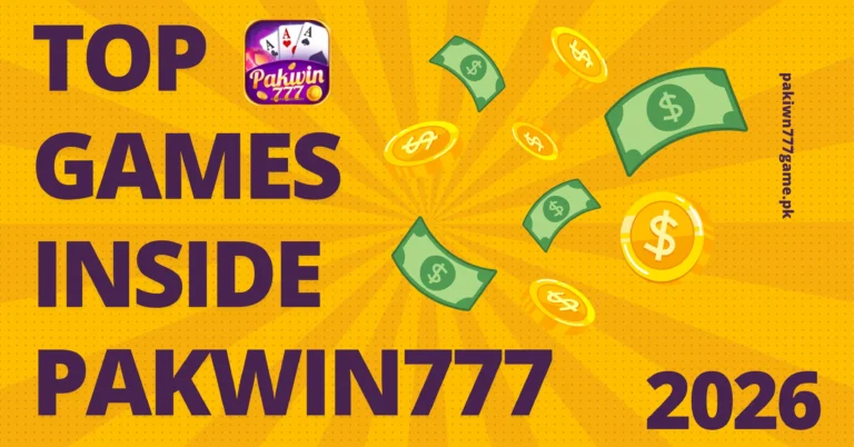 Top Games Inside Pakwin777