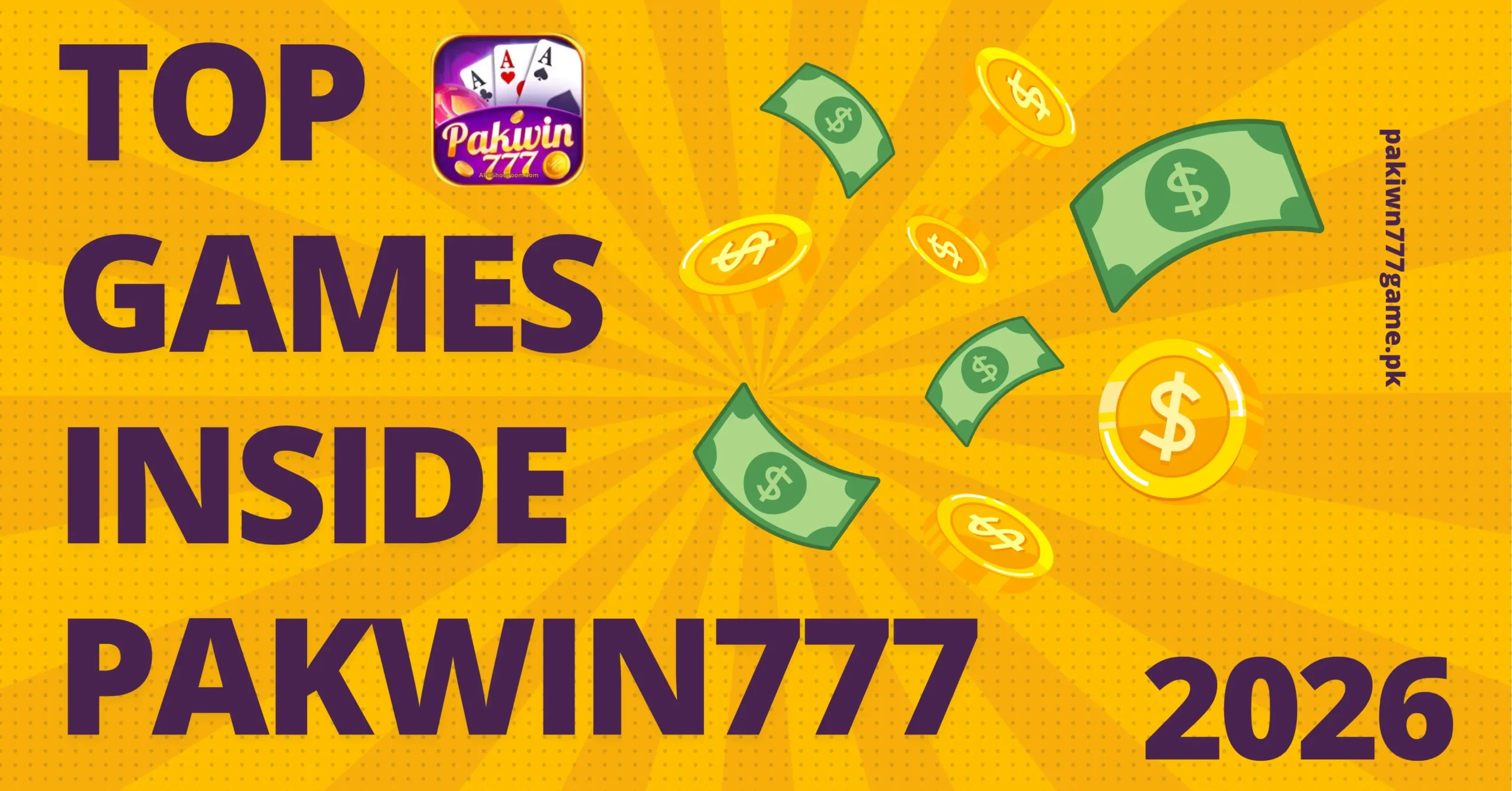 Top Games Inside Pakwin777